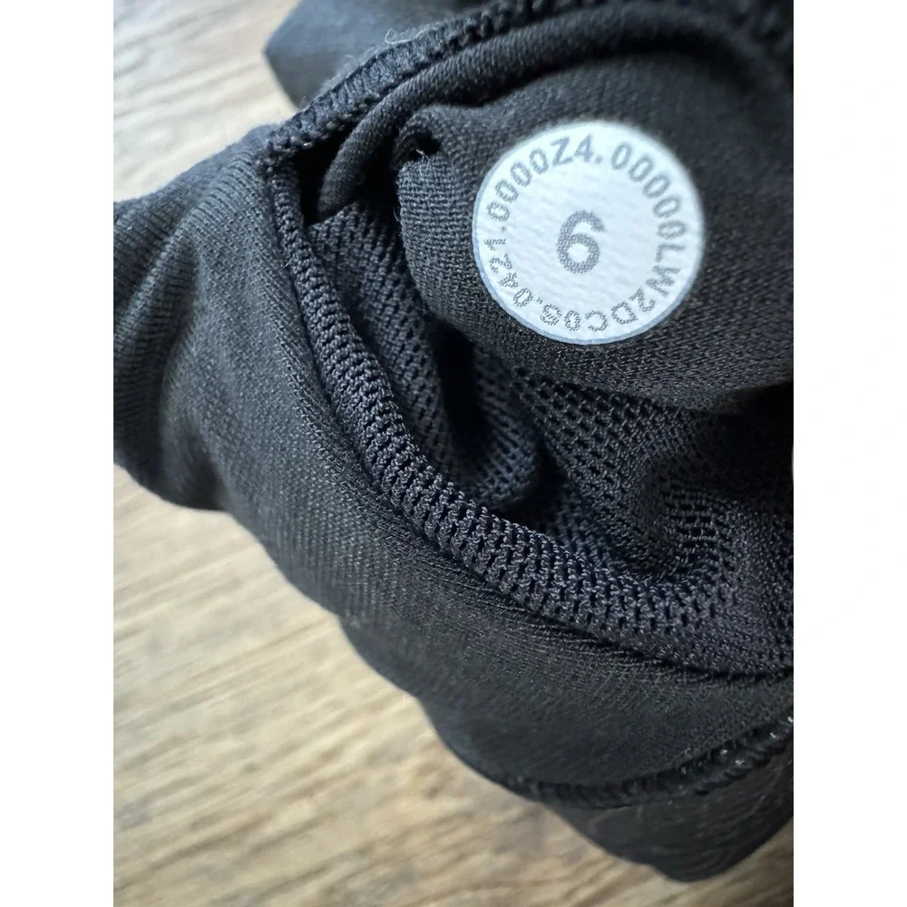 Lululemon Wunder Train Longline Bra Women's Sz 6 Black Floral Yoga‎ Athletic Gym